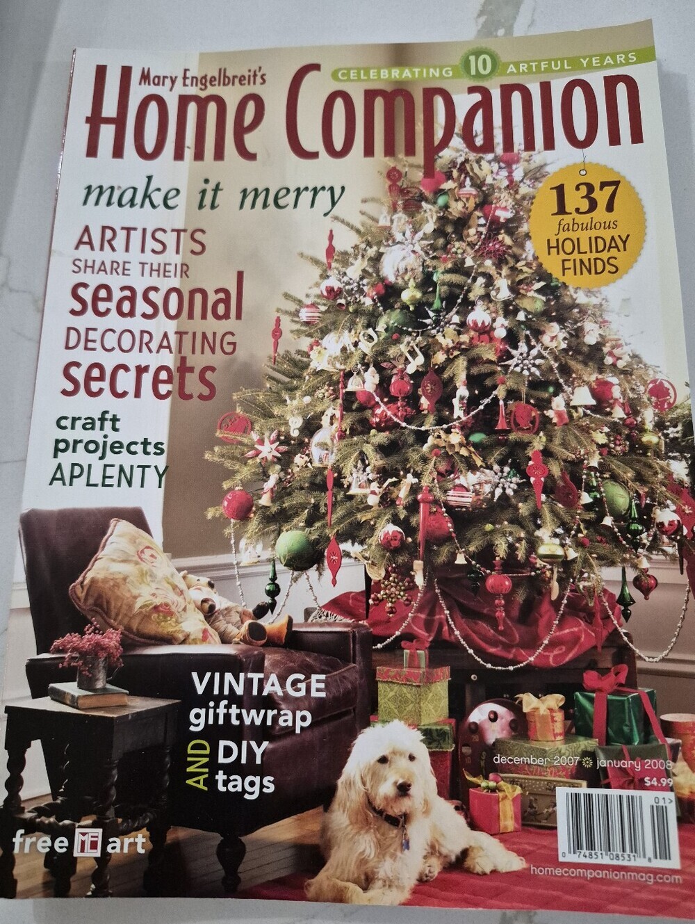 Mary Engelbreit's Home Companion. December 2007